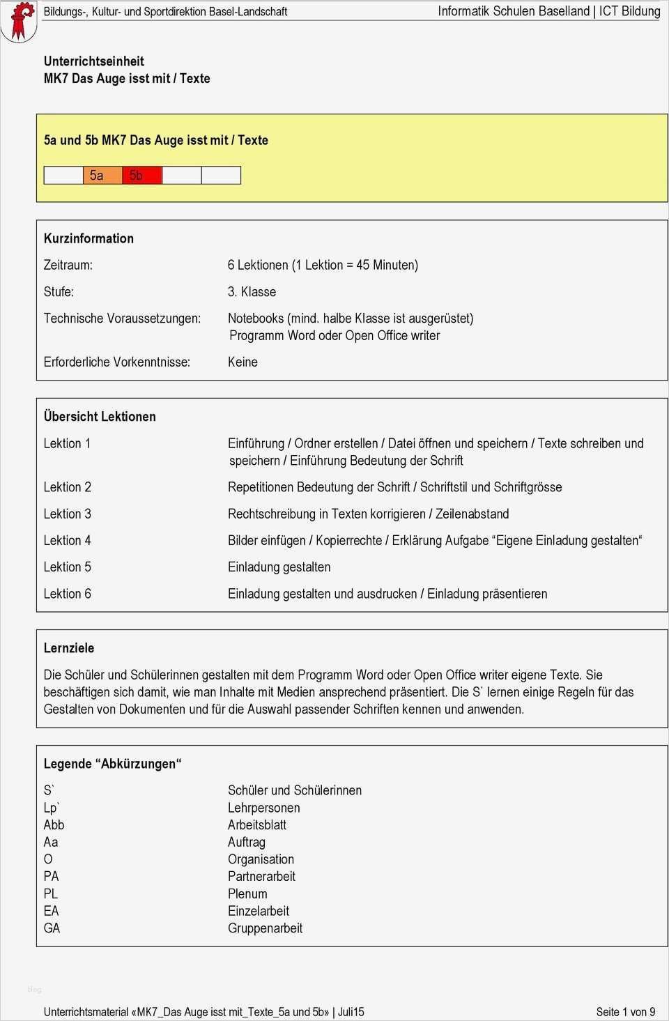 Open Office Vorlagen Einladung Erstaunlich Großartig Unterrichtsplan Vorlage Wort Ideen Vorlagen