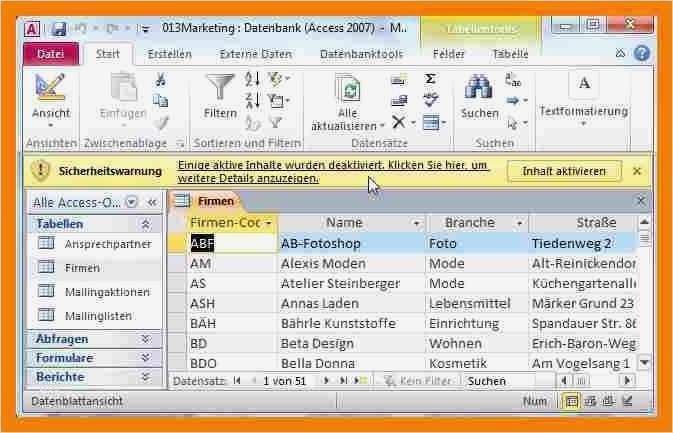 Openoffice Datenbank Vorlagen Gut Ziemlich Access Datenbank Vorlage Bilder Bilder Für Das