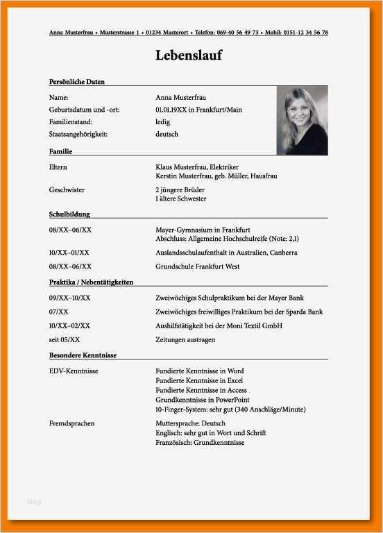 Openoffice Lebenslauf Vorlage Schön Ungewöhnlich Beste Vorlage Für Lebensläufe Bilder Ideen