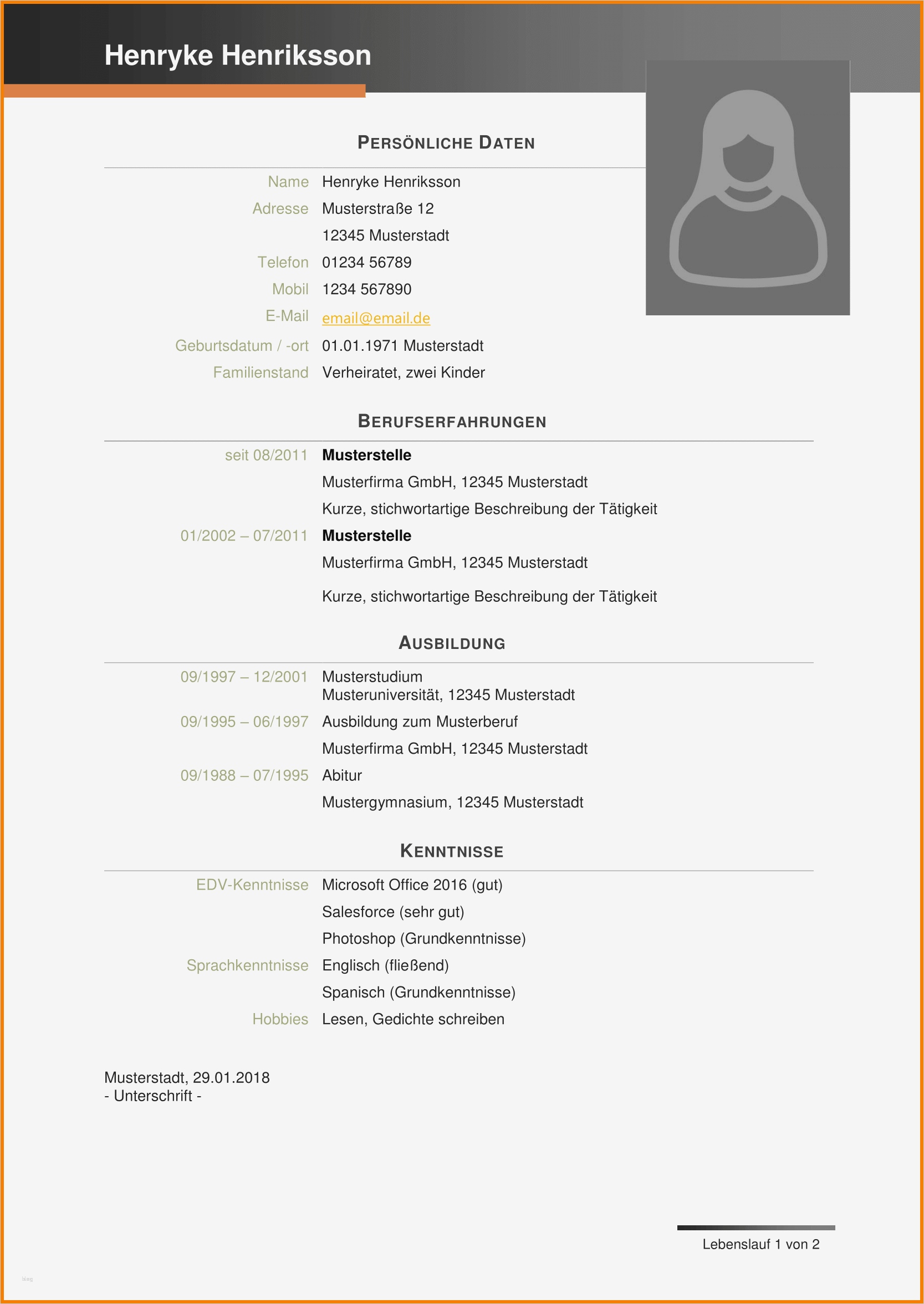 Openoffice Vorlage Lebenslauf Erstaunlich 15 Aufbau Lebenslauf Muster