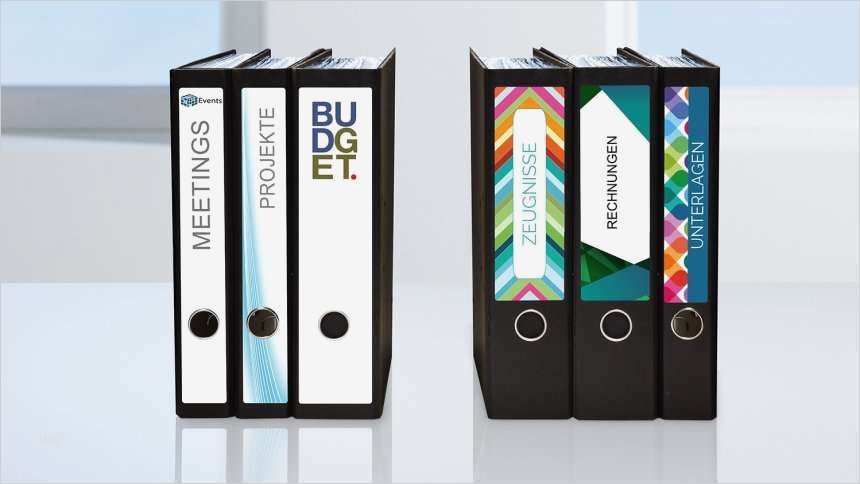 Ordner Etiketten Drucken Vorlage Erstaunlich Kostenlose Vorlagen Für ordnerrücken