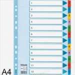 Ordnerregister Vorlage Wunderbar Esselte Mylar A4 1 12 Karton Register Böttcher Ag