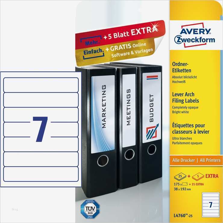 Ordnerrücken Schmal Vorlage Bewundernswert Avery Zweckform Schmal ordnerrücken Etiketten