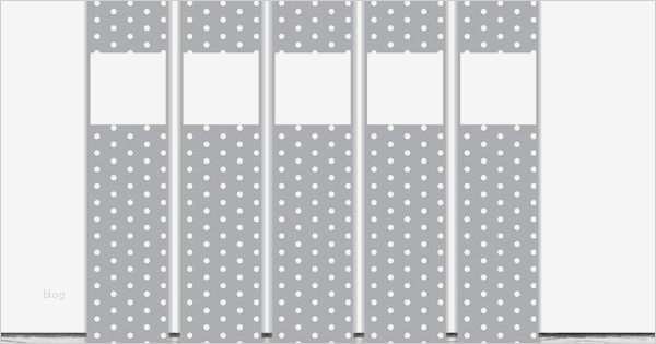 Ordnerrücken Schmal Vorlage Einzigartig Diy ordnerrücken " Dots Grau " Schmal Von ♥ Das