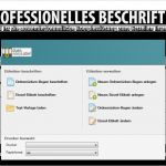 Ordnerrücken Vorlage Openoffice Schön software Für Professionelles Beschriften Von ordnerrücken