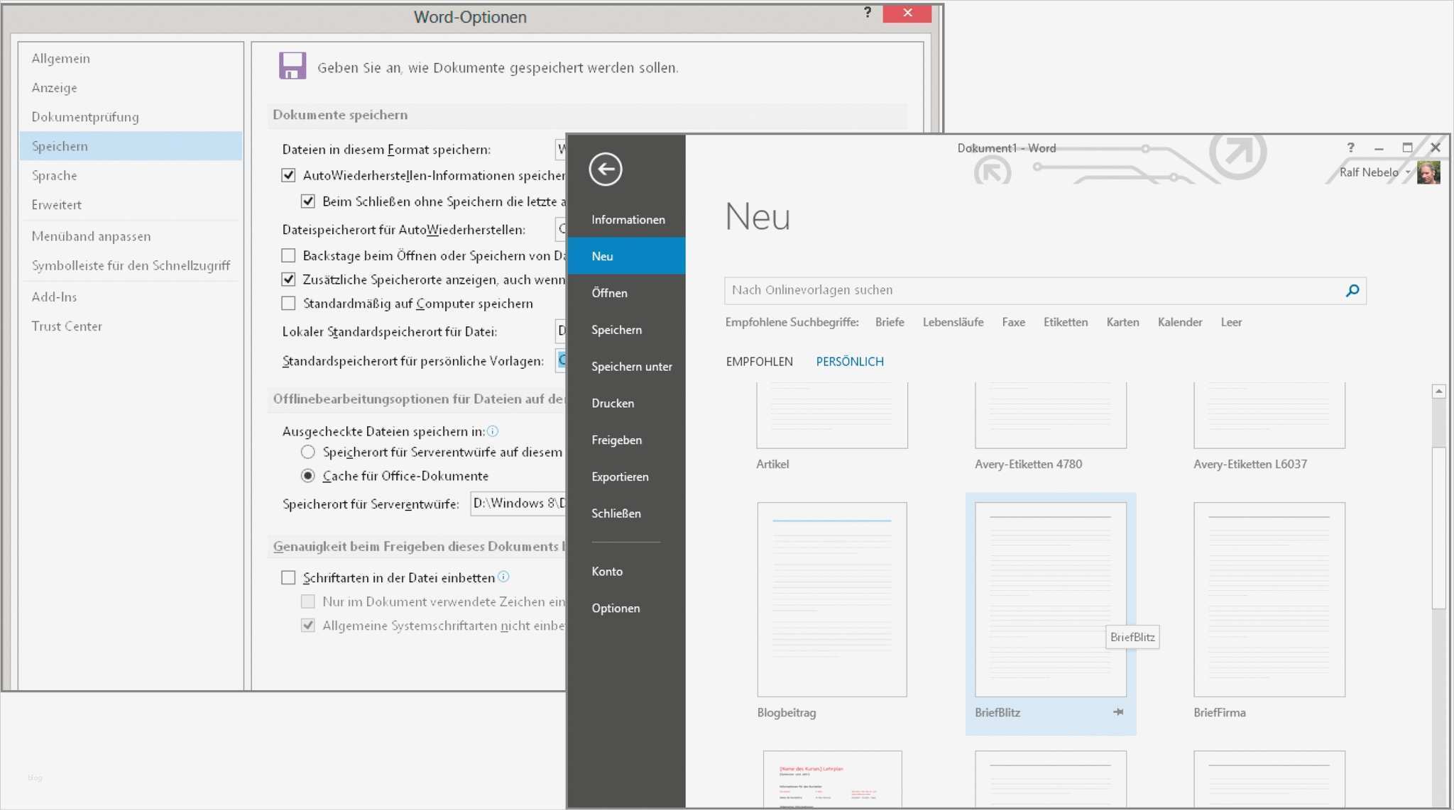 Ordnerrücken Vorlage Word 2013 Angenehm Eigene Dokumentvorlagen In Word 2013