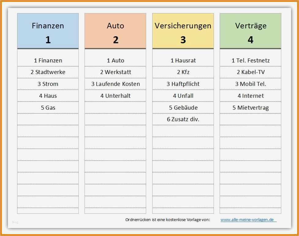 Ordnerrücken Vorlage Word Best Of 13 ordnerrücken Vorlage Word