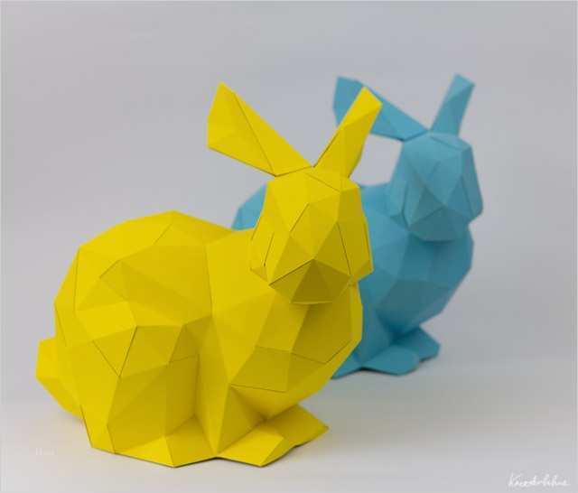 Origami Vorlagen Kostenlos Angenehm Osterhasen Basteln Aus Papier [freebie] Diy Blog Von