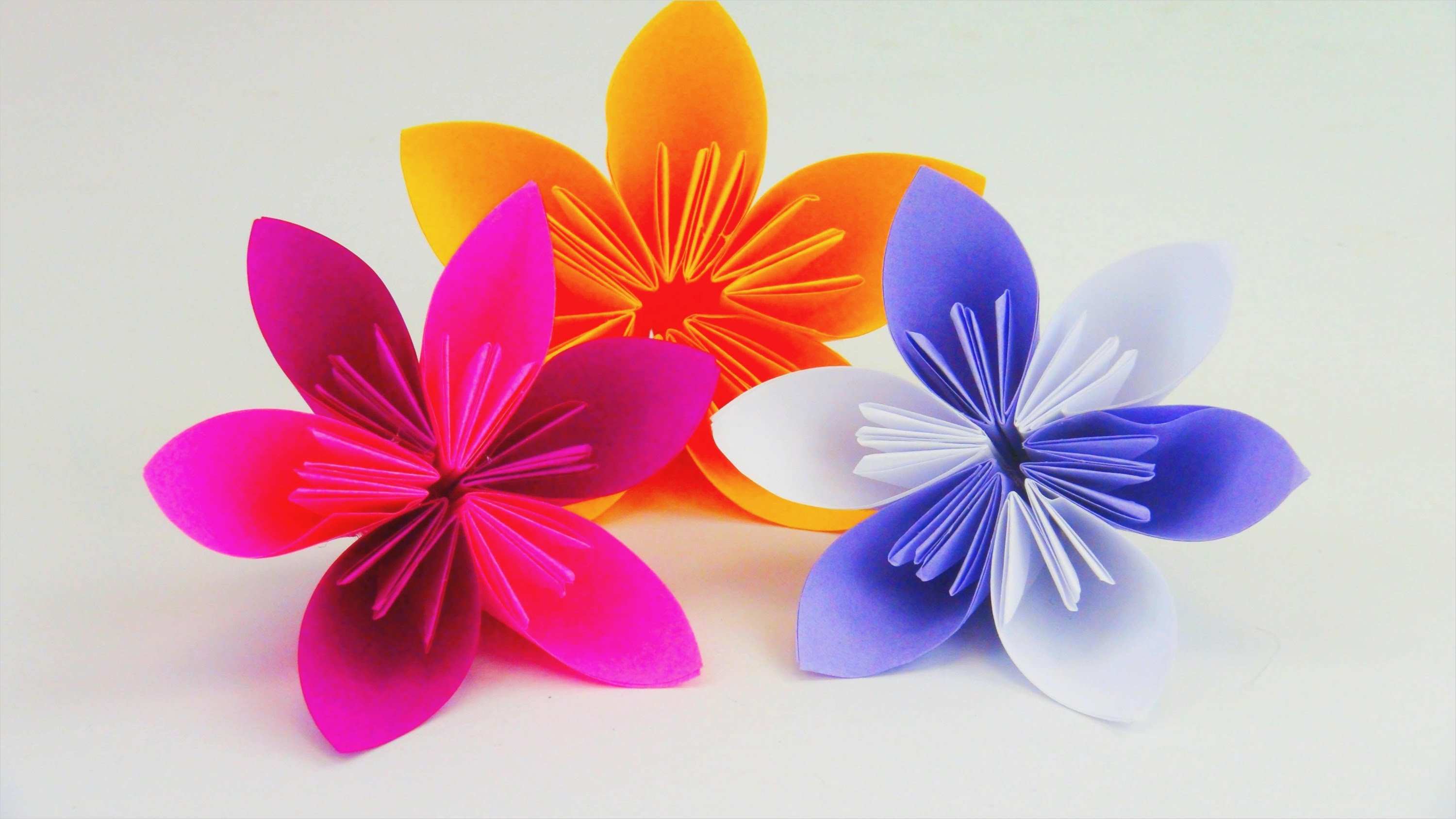 Origami Vorlagen Kostenlos Wunderbar Blume Falten origami Diy Schöne Blumen Für Den Frühling