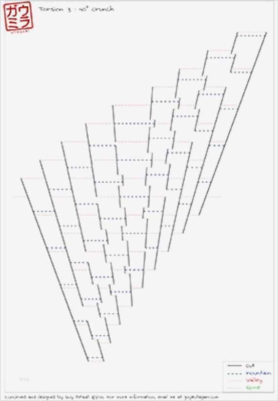 Origami Vorlagen Pdf Wunderbar Diy Vorlage torsion 3 Verbreitete 40 Popup Kirigami Von
