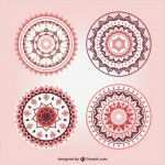 Ornamente Vorlagen Schön Schöne Mandala ornamente Gesetzt