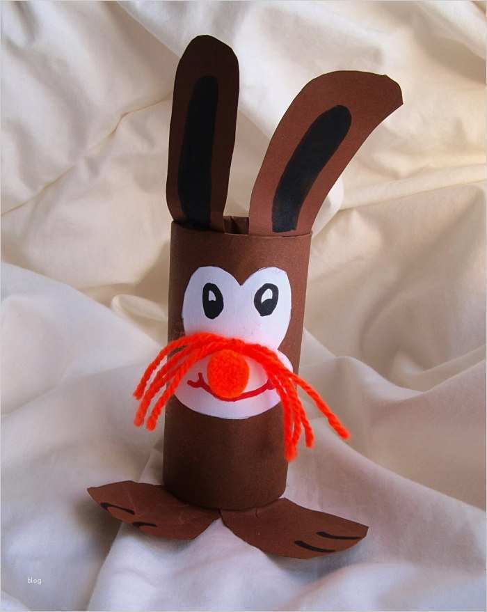 Osterbasteln Mit Kindern Vorlagen Und Anleitungen Erstaunlich Osterhasen Basteln Aus toilettenpapierrolle