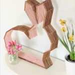 Osterhase Holz Basteln Vorlage Hübsch Moderne Osterdeko Basteln Mit Osterhase Motiv 22 Ideen