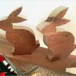 Osterhasen Aus Holz Vorlagen Angenehm Osterhasen Aus Bauholz ‹ Martina Lammel