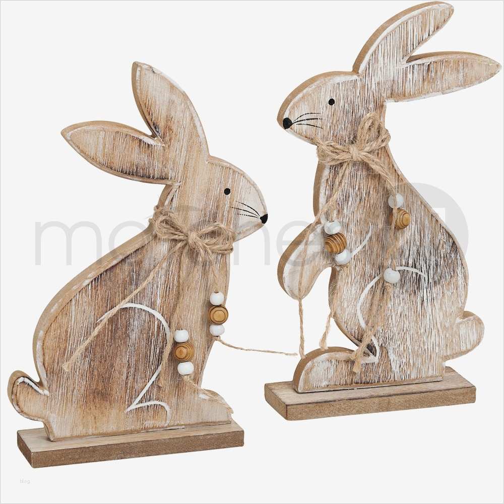 61 Wunderbar Osterhasen Aus Holz Vorlagen Galerie 2 Osterhasen Pärchen Osterdeko 2er Set Holz je 22 cm klassisch