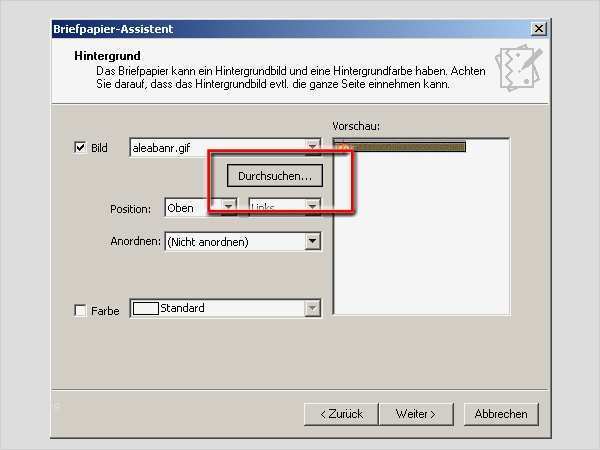 Outlook Briefpapier Vorlagen Elegant Briefpapier In Outlook Express Screenshot T Line