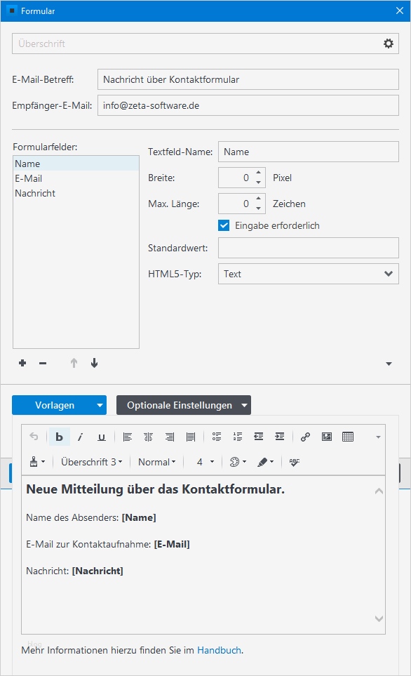 Outlook formular Vorlagen Download Erstaunlich formular Vorlage Anpassen