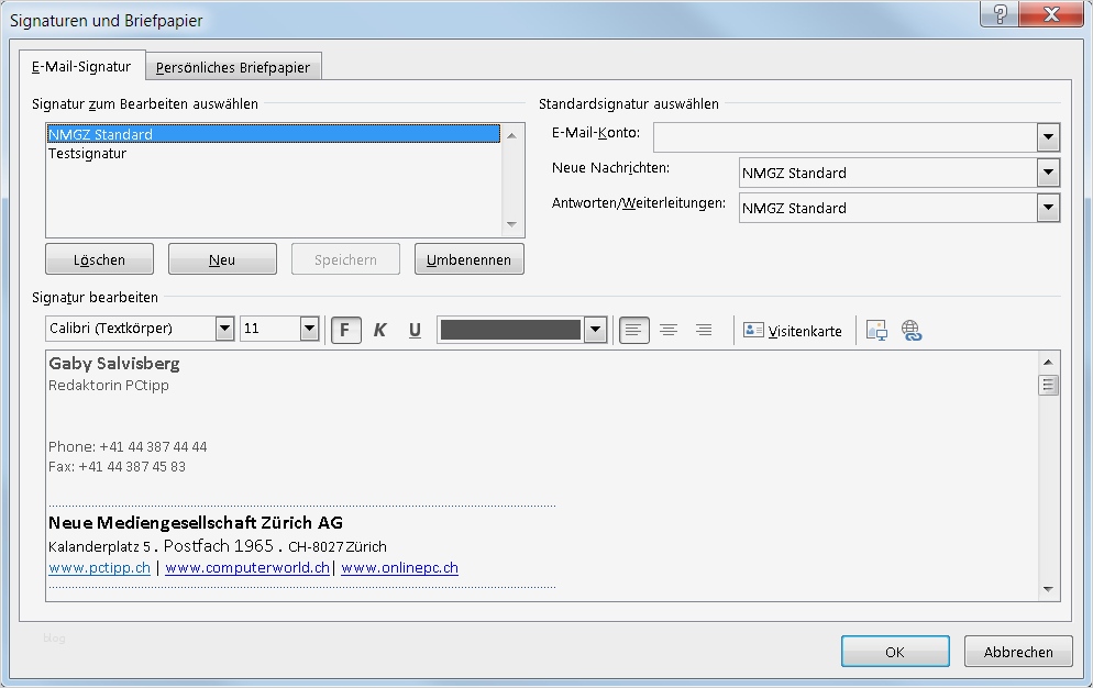 Outlook Signatur Vorlage Wunderbar Outlook Wie Exportiere Ich All Meine Signaturen Pctipp