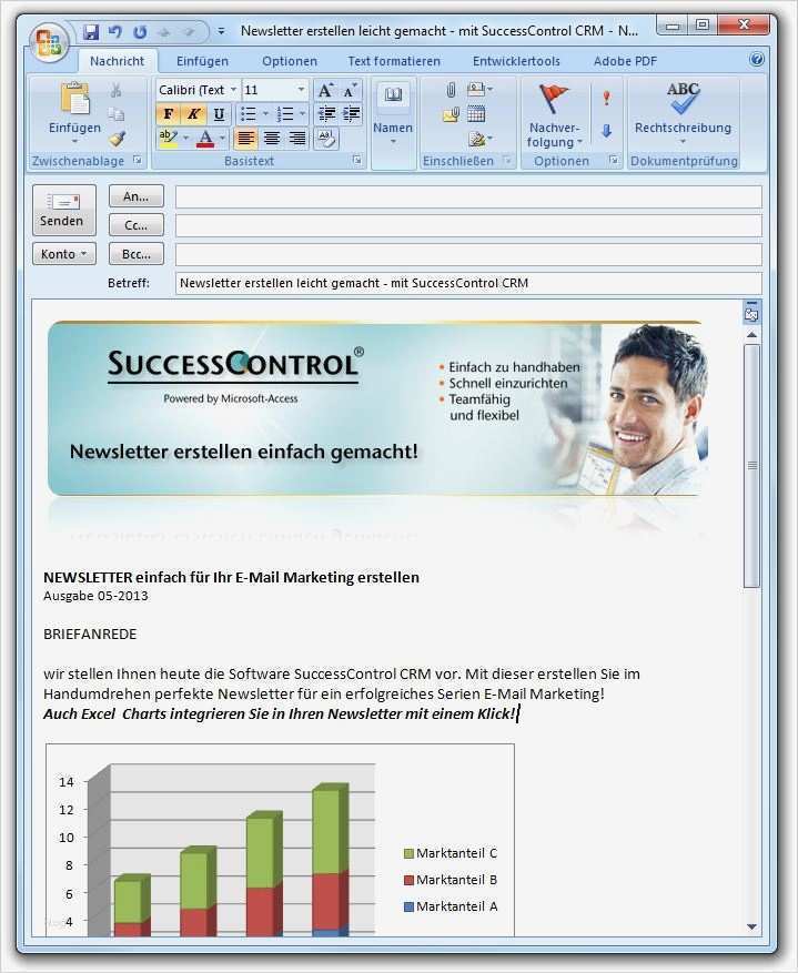 Outlook Vorlage Erstellen Schönste Outlook Newsletter Erstellen Mit Bildern Grafiken Und