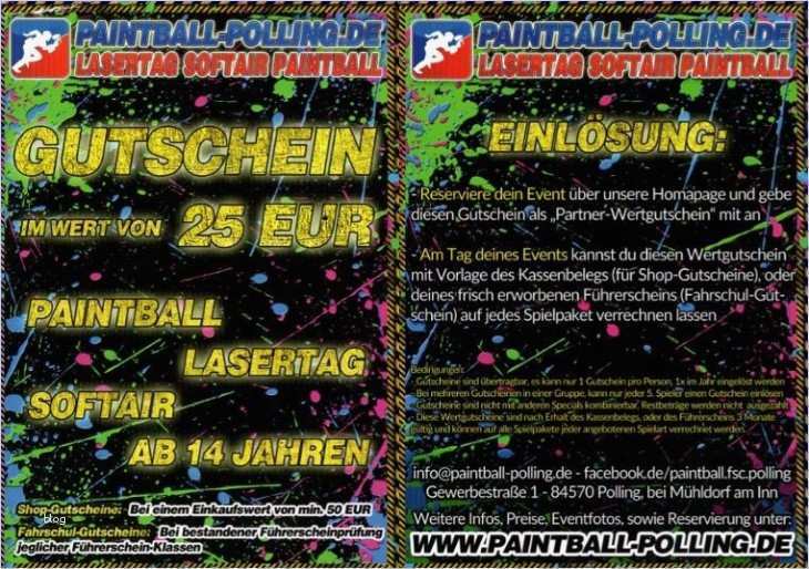 Paintball Gutschein Vorlage Genial Paintball Gutschein Vorlage Uz36