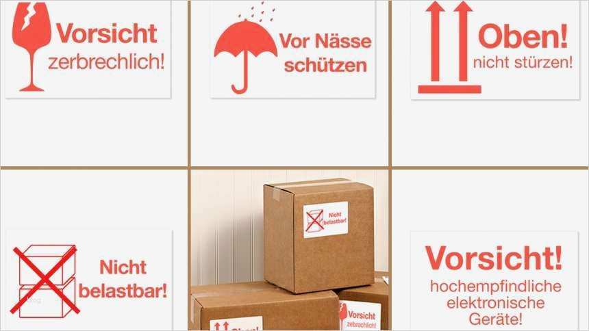 Paket Beschriften Vorlage Cool Warnetiketten Zum Selbstbedrucken
