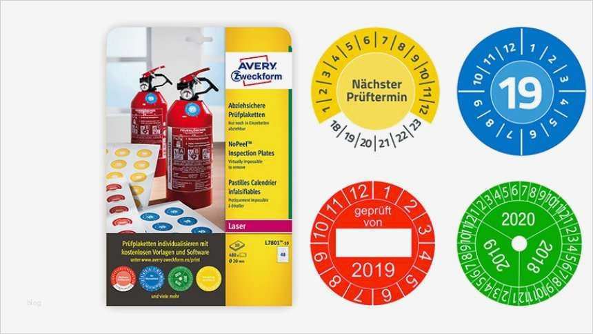 Paketetiketten Vorlage Erstaunlich Prüfplaketten Zum Individuellen Gestalten