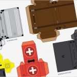 Papercraft Vorlagen Fabelhaft Mit Den Papercraft Vorlagen Für Die Kino Helden Aus