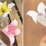 Papier Falten Vorlagen Bewundernswert Anleitung Für origami Lilie Lilie Aus Papier Falten Talu
