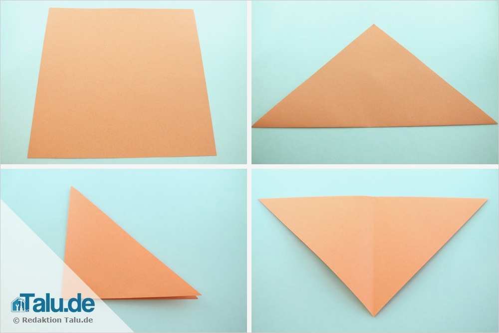 Papier Falten Vorlagen Erstaunlich origami Fisch Falten Aus Papier – Einfache Anleitung Talu