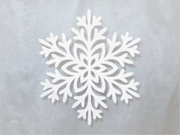 Papier Schneeflocken Vorlagen Beste Große Schneeflocken – Bastelanleitung Mit Vorlagen