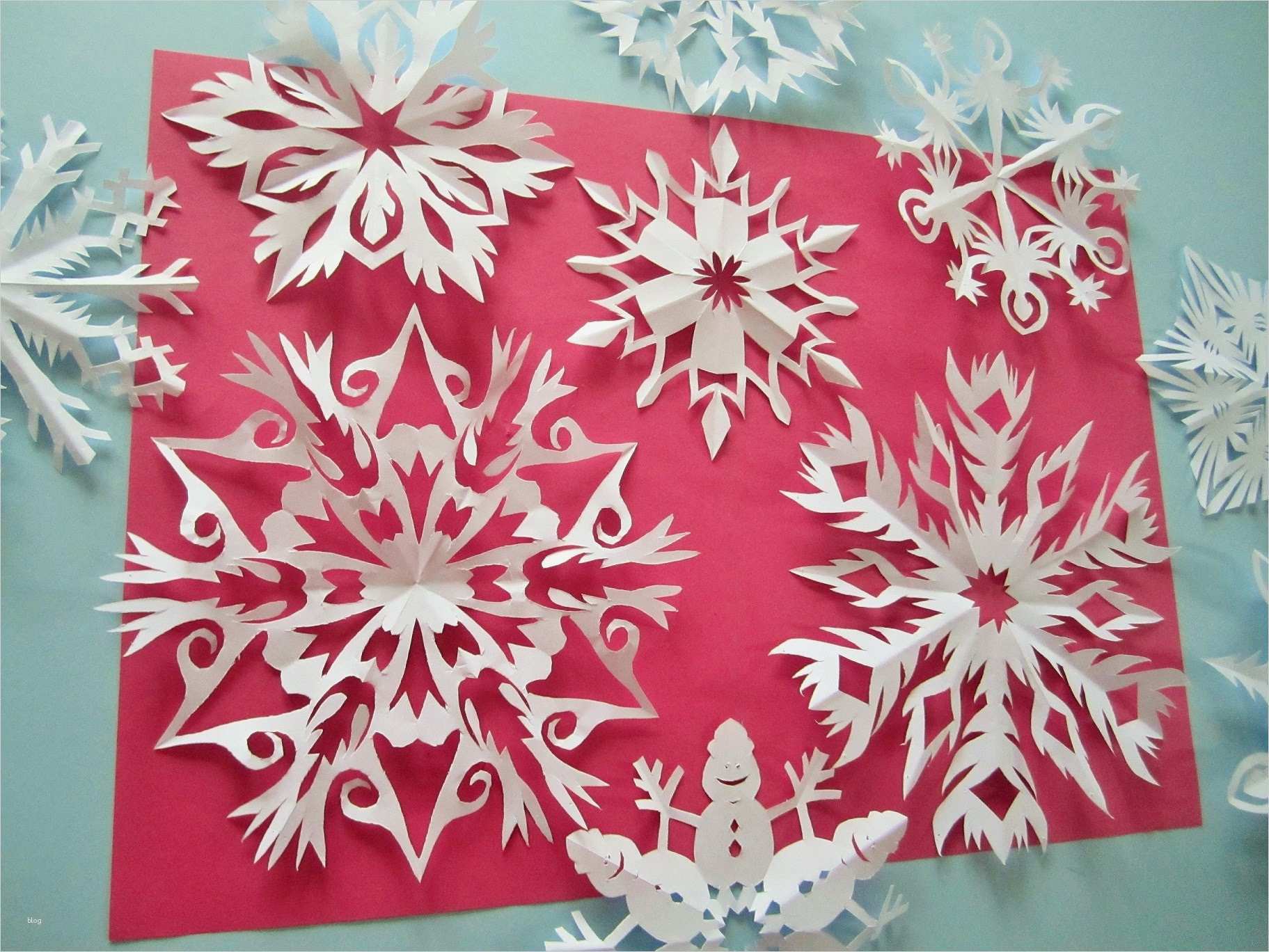 Papier Schneeflocken Vorlagen Einzigartig Schneeflocken Aus Papier Einfach Und Schnell