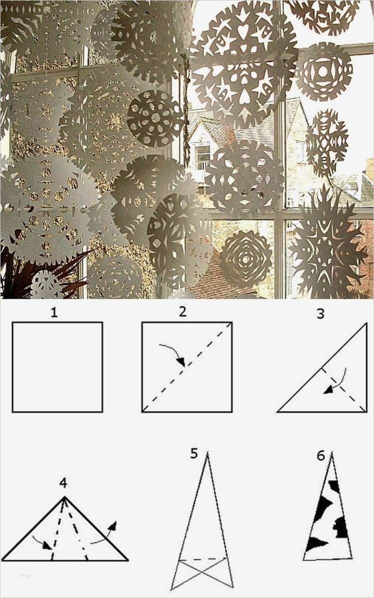 Papier Schneeflocken Vorlagen Gut Weihnachtsdeko Für Fenster Basteln 20 Ideen Und Beispiele