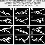 Papier Schneeflocken Vorlagen Inspiration Bastelanleitung Für Schneesterne