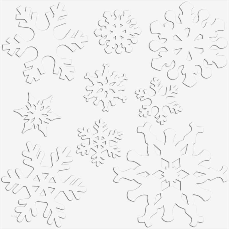 Papier Schneeflocken Vorlagen Schön Fensterbilder Zu Weihnachten originelle Bastelideen Zum