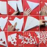 Papier Schneeflocken Vorlagen Süß Schneeflockenschnippeleien