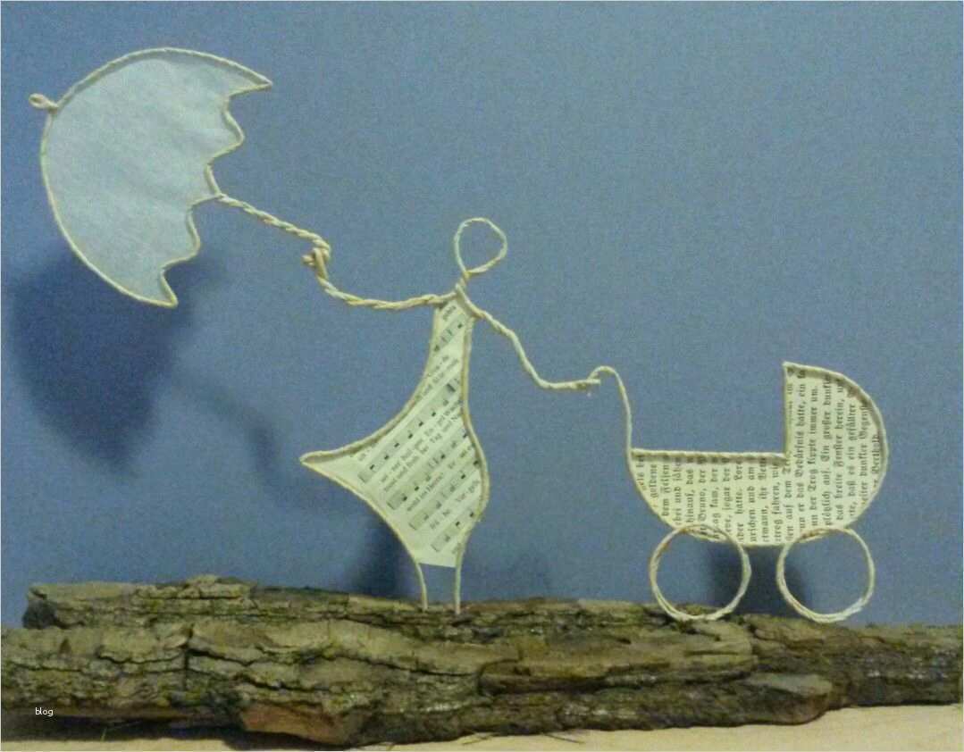 Papierdraht Figuren Vorlagen Wunderbar Papierdraht Figur Mutter Mit Kinderwagen Frau Mit Schirm
