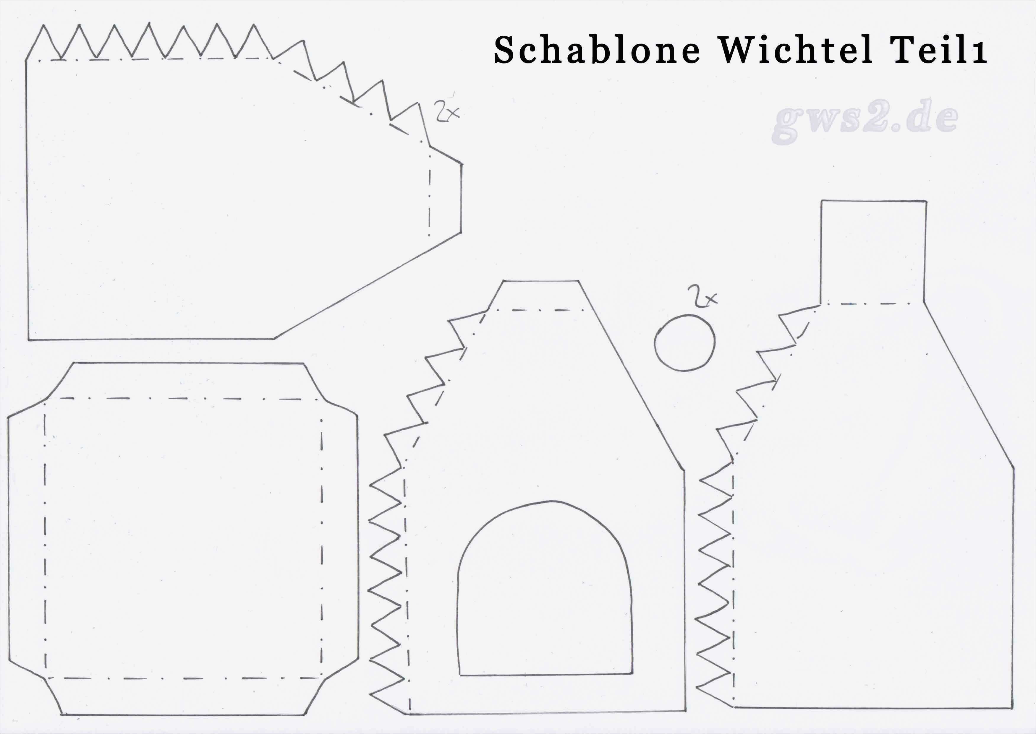 Papierhaus Basteln Vorlage Beste Papierhaus Basteln