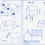 Papierhaus Basteln Vorlage Inspiration Haus Papier Basteln