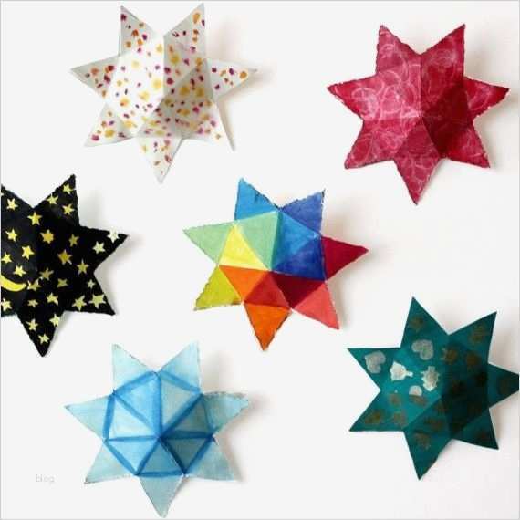 Papiersterne Basteln Vorlagen Wunderbar Dicke Sterne