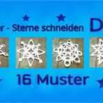Papiersterne Schneiden Vorlagen Best Of Papier Sterne Schneiden Anleitung