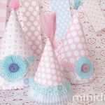 Partyhut Basteln Vorlage Elegant Partyhüte • Minidrops