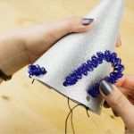 Partyhut Basteln Vorlage Erstaunlich Glitzernden Partyhut Basteln