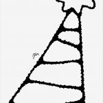 Partyhut Vorlage Drucken Bewundernswert Partyhut Ausmalbild & Malvorlage Ics