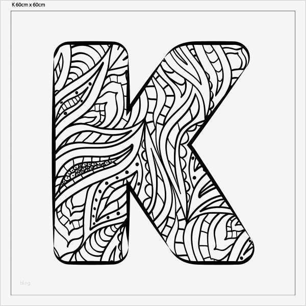 Passepartout Vorlagen Zum Ausdrucken Gut Buchstabe "k" Zum Ausmalen Fertig Aufgespannt