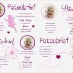 Patenbrief Vorlage Best Of Weiteres Patenbrief Für Taufpaten A4 Taufe