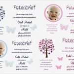 Patenbrief Vorlage Genial Patenbrief Für Taufpaten Taufe A4 Patenschein