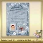 Patenbrief Vorlage Genial Vorlage Für Patenurkunde Patenbrief Für Patentante Din