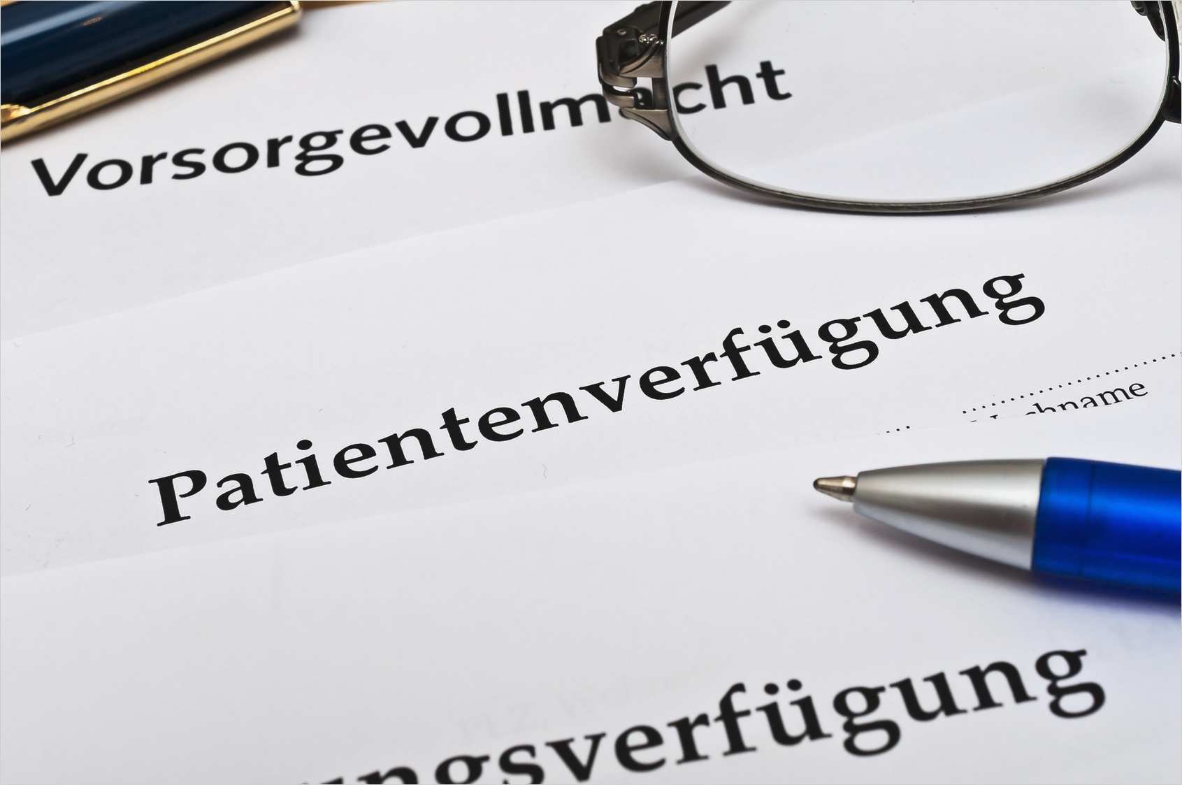 Ungewöhnlich Medizinisches Vollmachtsformular Fotos