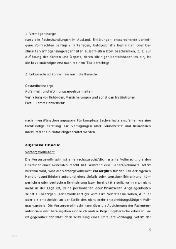 Patientenverfügung Vorlage Bundesministerium Großartig Vorsorgevollmacht Muster formular Zum Download