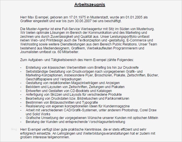 Perfektes Arbeitszeugnis Vorlage Großartig Vorlage Zum Download Arbeitszeugnis Gut Grafiker
